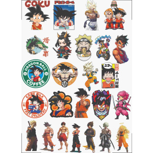 Anime UV DTF Sticker Design Printing Services