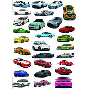 Car & Bike UV DTF Sticker Design Printing Services