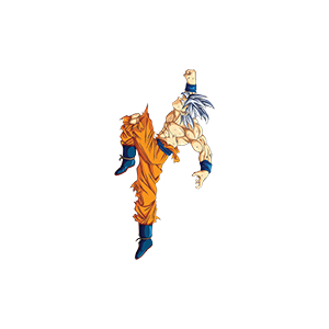 Goku UV DTF Sticker – UVDTF001