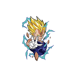 Vegeta UV DTF Sticker  – UVDTF005