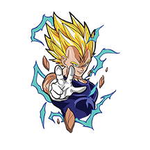 Vegeta UV DTF Sticker - UVDTF005