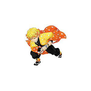 Zenitsu Agatsuma UV DTF Sticker – UVDTF034