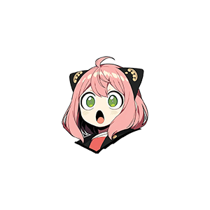 Anya Forger UV DTF Sticker – UVDTF036