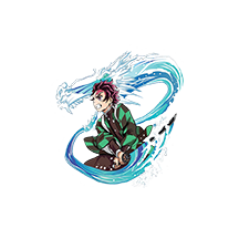 Tanjiro Kamado UV DTF Sticker - UVDTF037