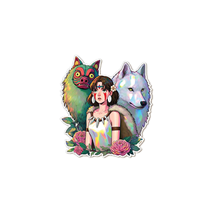 Princess Mononoke UV DTF Sticker – UVDTF040
