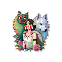 Princess Mononoke UV DTF Sticker - UVDTF040