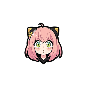 Anya Forger UV DTF Sticker – UVDTF046