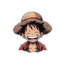 Monkey D. Luffy UV DTF Sticker - UVDTF048