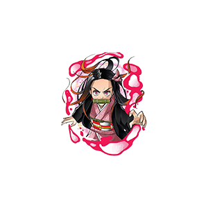 Nezuko Kamado UV DTF Sticker – UVDTF049