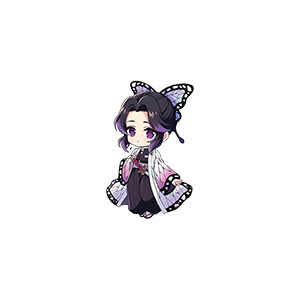Kimetsu no Yaiba Cute Chibi Kochou Shinobu UV DTF Sticker – UVDTF050
