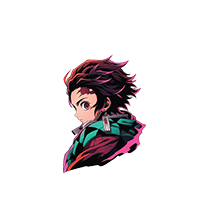 Tanjiro Kamado UV DTF Sticker - UVDTF055