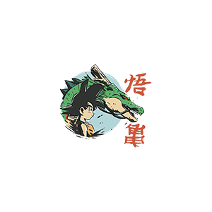 Green Dragon UV DTF Sticker – UVDTF064