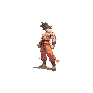 Goku UV DTF Sticker – UVDTF069