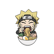 Naruto Raman Noodles UV DTF Sticker - UVDTF071