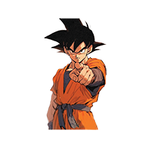 Son Goku UV DTF Sticker - UVDTF077