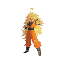 Super Saiyan 3 UV DTF Sticker - UVDTF084