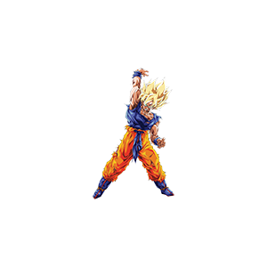 Goku SSJ2 UV DTF Sticker – UVDTF088