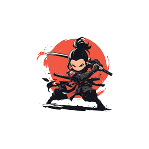 samunrai warrior UV DTF Sticker – UVDTF092