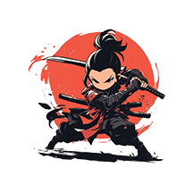 samunrai warrior UV DTF Sticker - UVDTF092