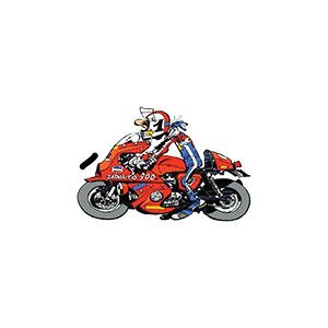 Motorcycle UV DTF Sticker – UVDTF096