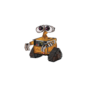 Wall-E UV DTF Sticker – UVDTF102