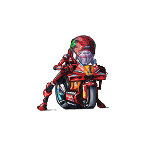Motogp UV DTF Sticker – UVDTF114