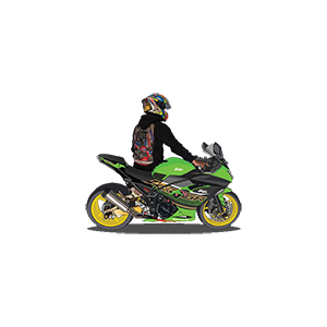 Kawasaki Ninja 400 UV DTF Sticker – UVDTF126
