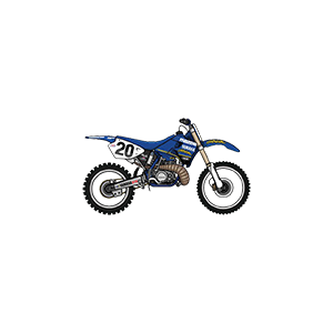 Yamaha YZ250F UV DTF Sticker  – UVDTF139