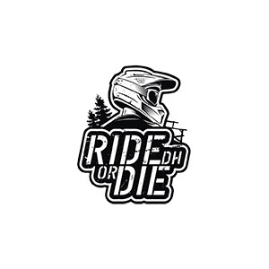 Ride or Die UV DTF Sticker – UVDTF144