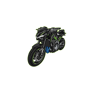 Kawasaki Z900 UV DTF Sticker – UVDTF156