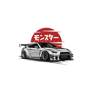 GTR R35 UV DTF Sticker – UVDTF163