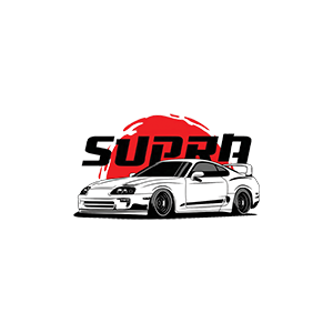 Toyota Supra UV DTF Sticker – UVDTF166