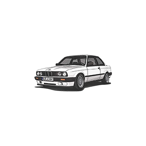 BMW M3 UV DTF Sticker – UVDTF171