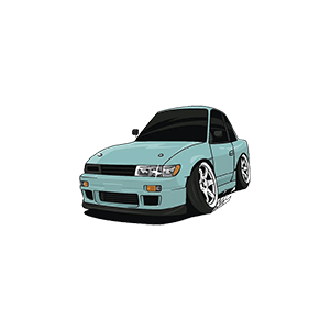 Nissan Silvia UV DTF Sticker – UVDTF172