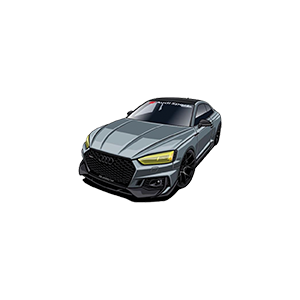 Audi RS5 UV DTF Sticker – UVDTF179