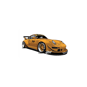 RWB 911 UV DTF Sticker – UVDTF183