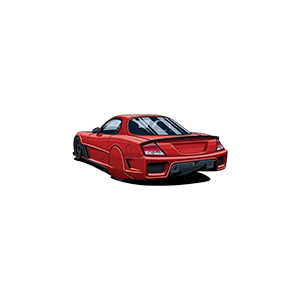 Mazda RX-7 UV DTF Sticker – UVDTF193