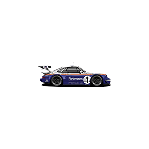Porsche 911 GT2 UV DTF Sticker – UVDTF202