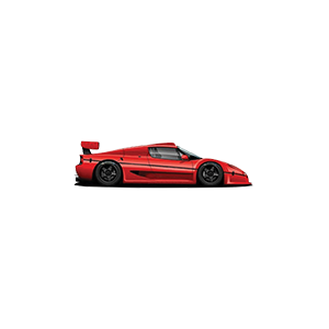 Ferrari F50 UV DTF Sticker – UVDTF207