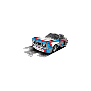 BMW 3.0 CSL UV DTF Sticker – UVDTF211