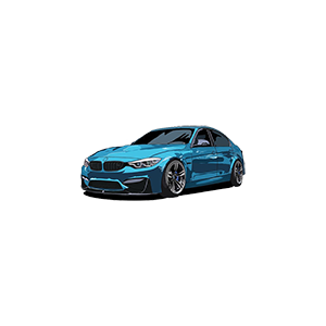 BMW M3 UV DTF Sticker – UVDTF221