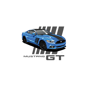 Ford Mustang UV DTF Sticker – UVDTF223