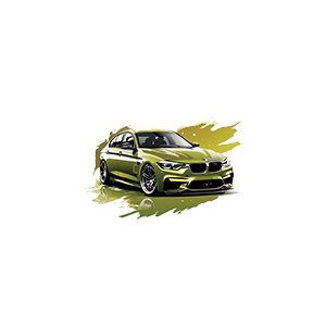 BMW M3 F80 UV DTF Sticker – UVDTF225