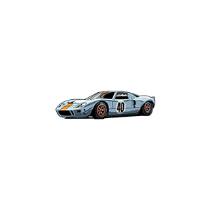 Ford GT40 UV DTF Sticker – UVDTF231