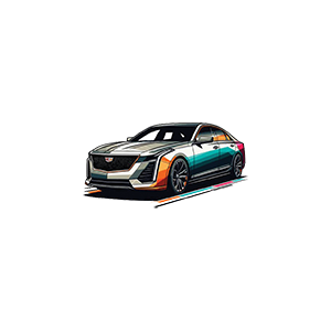 2025 Cadillac CT5-V UV DTF Sticker – UVDTF232