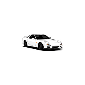 RX-7 UV DTF Sticker – UVDTF238