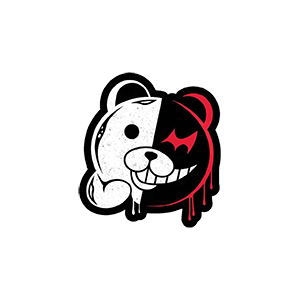 Monokuma peeker  UV DTF Sticker – UVDTF260