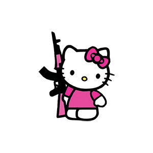 Hello kitty AK2 UV DTF Sticker – UVDTF264