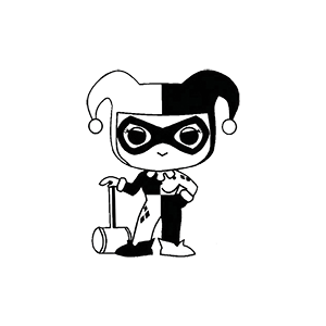 Funko Pop Batman Joker UV DTF Sticker – UVDTF275