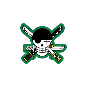 Green zoro UV DTF Sticker – UVDTF282